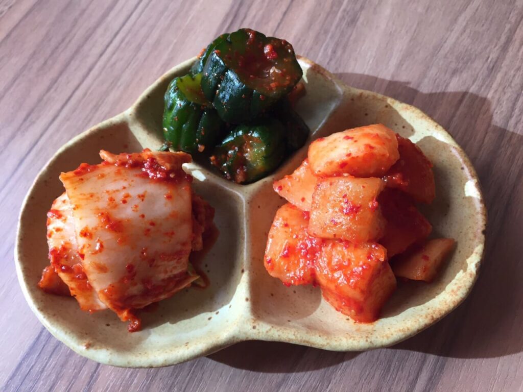 キムチ盛り合わせ